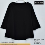 ABn-005 Blouse Scuba Crepe