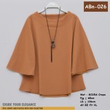 ABn-026 Blouse Scuba Crepe