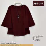 ABn-027 Blouse Scuba Crepe