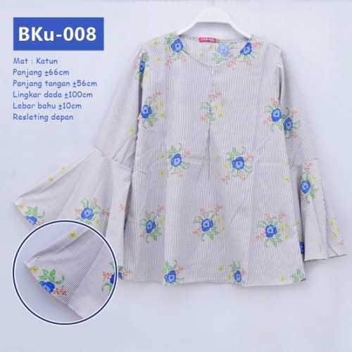 BKu-008 Atasan Wanita fashion motif