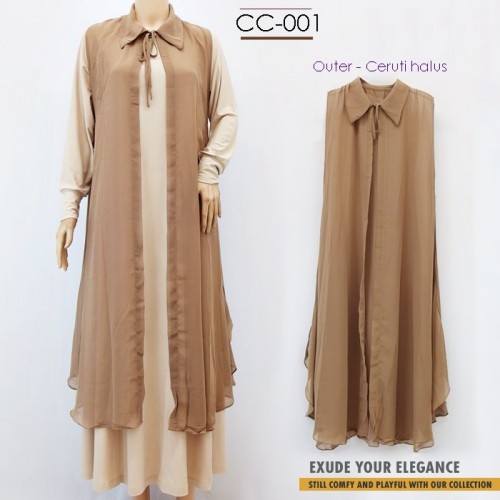 CC-001 Long Vest Ceruti
