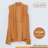 CCa-019 Cardigan Tanpa Lengan