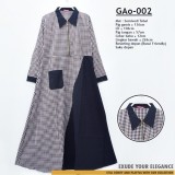 GAo-002 Longdress Semiwoll Muslimah