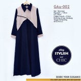 GAu-002 Gamis Fashion Kombinasi