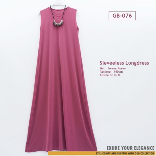 GB-076 Gamis Tanpa Lengan