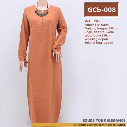 GCb-008 AVI Dress Linen