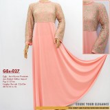 GEc-027 Gamis Pesta Brokat