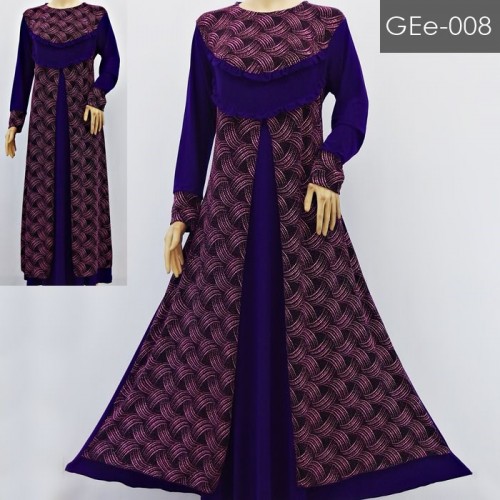 GEe-008 Gamis Pesta Layer