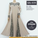 GEs-035 Gamis Pesta Kombinasi