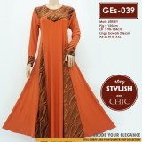GEs-039 Gamis Pesta Kombinasi