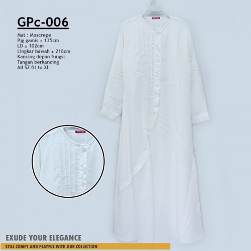 GPc-006 Gamis Polos Rempel