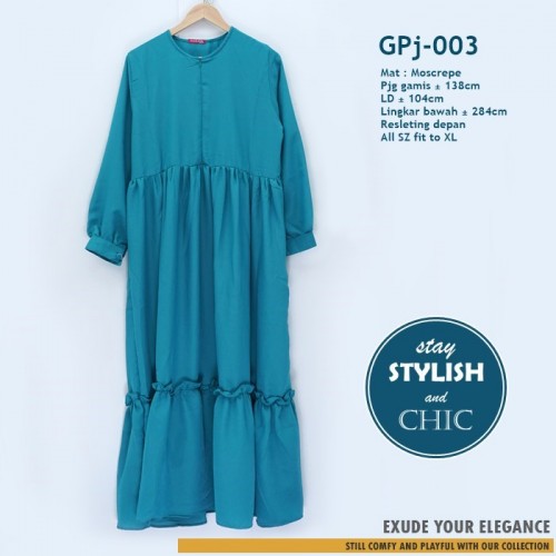 GPj-003 Gamis Polos Rempel