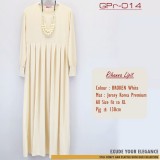 GPr-014 Gamis Polos Rempel Dada
