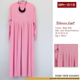 GPr-015 Gamis Polos Rempel Dada