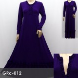 GRc-012 Gamis Payung Renda Bersleting