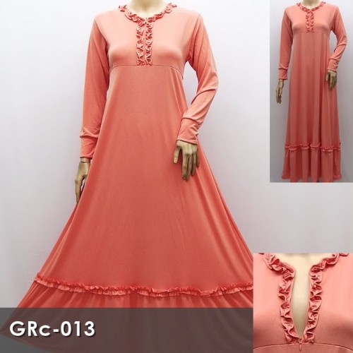 GRc-013 Gamis Payung Renda Bersleting