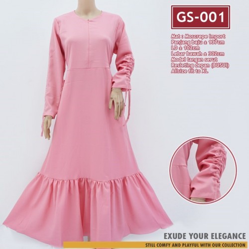 GS-001 Gamis ARUMI Ruffle Dress