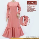 GS-002 Gamis ARUMI Ruffle Dress