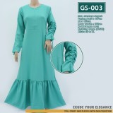 GS-003 Gamis ARUMI Ruffle Dress