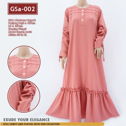 GSa-002 Gamis DEASY Ruffle Dress