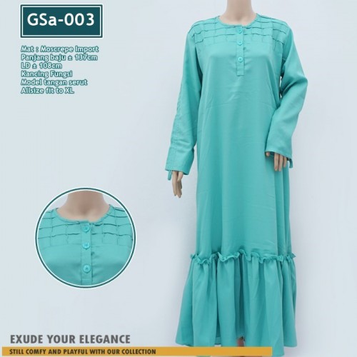 GSa-003 Gamis DEASY Ruffle Dress