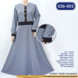 GSb-002 Long Dress Semi Woll Flanel