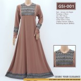GSi-001 Gamis Jersey mix Rajut