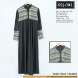 GSj-002 Gamis Jersey mix Rajut