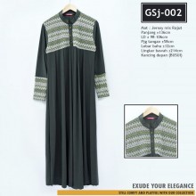 GSj-002 Gamis Jersey mix Rajut