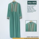 GSo-005 Gamis Jersey mix Rajut