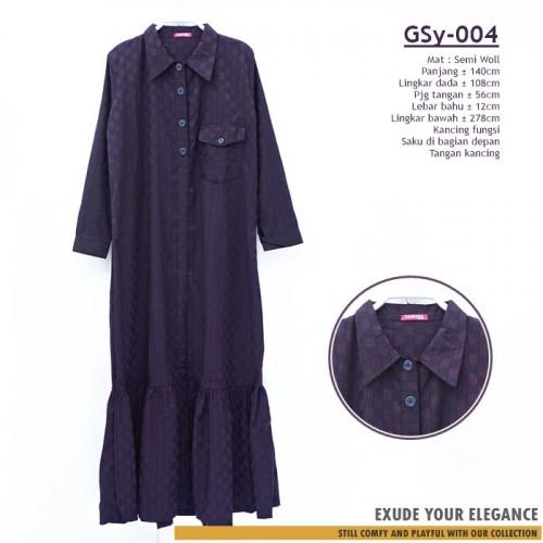 GSy-004 simply Ruffle Dress 