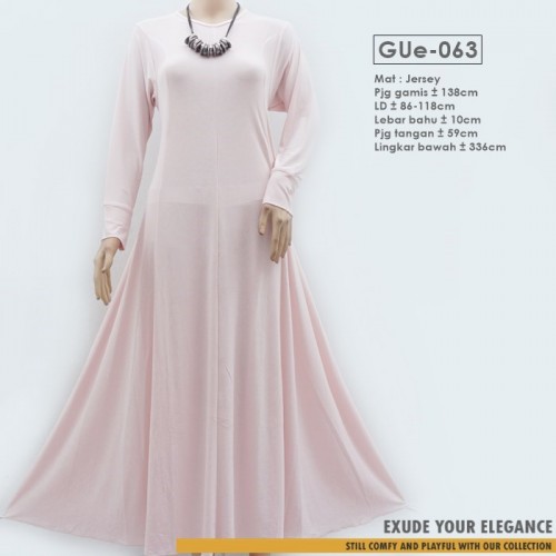 GUe-063 Gamis Payung Pecah 8