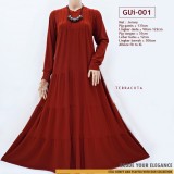GUi-001 Gamis Payung Rempel Susun