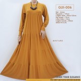 GUi-006 Gamis Payung Rempel Susun