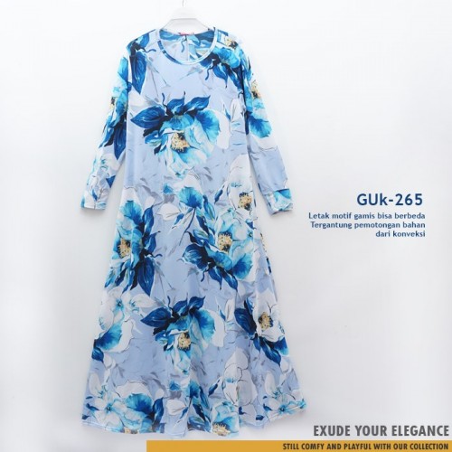 GUk-265 Gamis Payung GUk