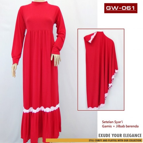 GW-061 Gamis setelan Jilbab