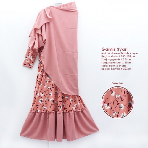 GWe-184 Gamis Annisa Syar'i