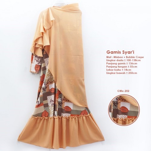 GWe-202 Gamis Annisa Syar'i