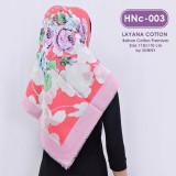 HNc-003 HIJAB COTTON VELVET
