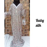 Abaya-003 Abaya Sholat Baby Silk