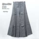 RRc-004 Efsun Skirt - Rok Rempel Panjang
