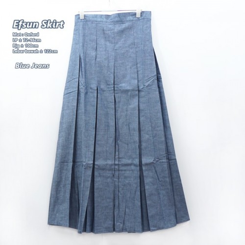 RRc-006 Efsun Skirt - Rok Rempel Panjang