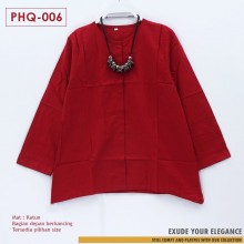 PHq-006 Atasan Katun Kancing