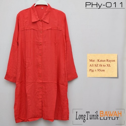 PHy-011 Atasan Tunik Katun Rayon