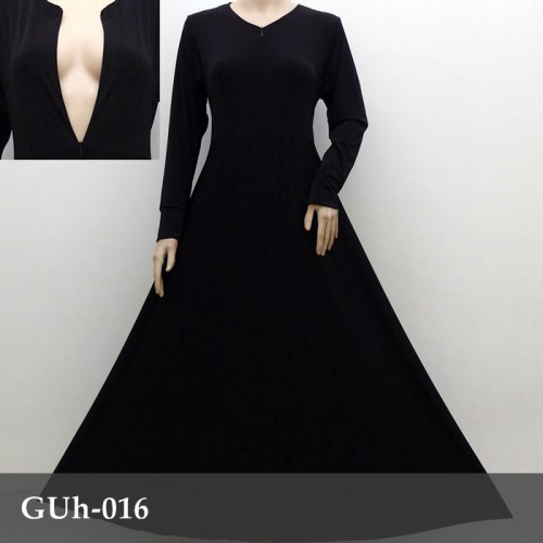GUh-016 Gamis Payung Resleting