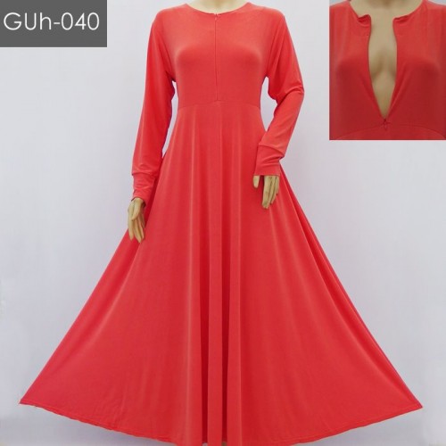GUh-040 Gamis Payung Resleting