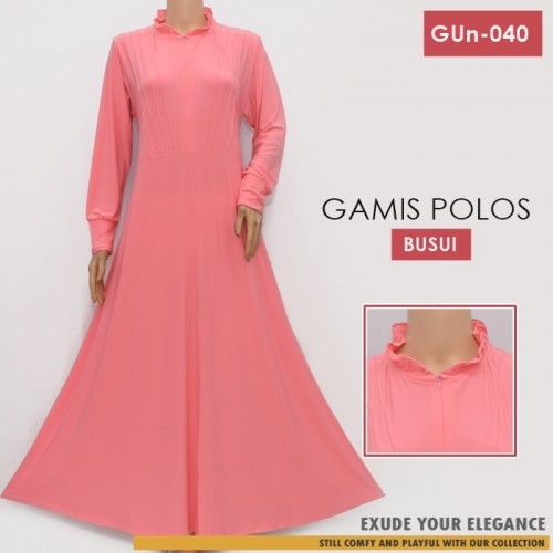 GUn-040 Gamis Payung Resleting