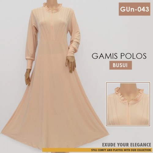 GUn-043 Gamis Payung Resleting