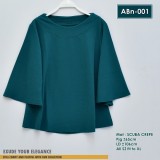ABn-001 Blouse Scuba Crepe