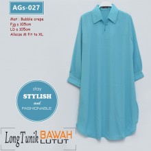AGs-027 Atasan Tunik Bubble Crepe